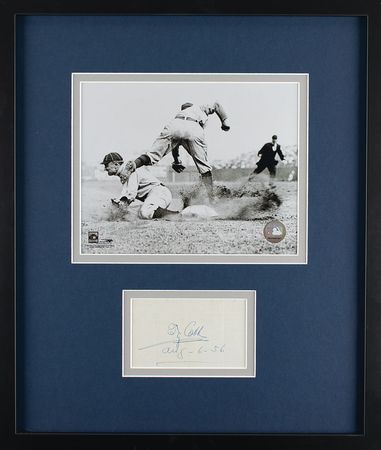 Lot #1066 Ty Cobb Signature - Image 2