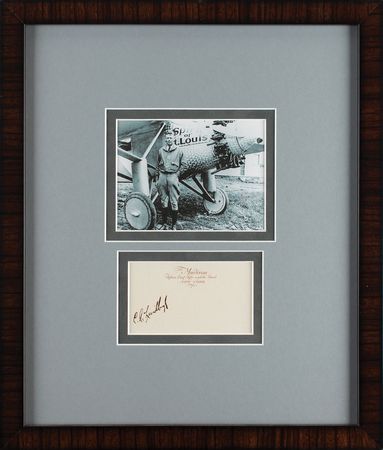 Lot #389 Charles Lindbergh Signature - Image 2