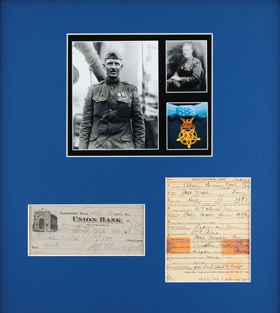 Lot #386 Sgt. Alvin C. York Check - Image 1