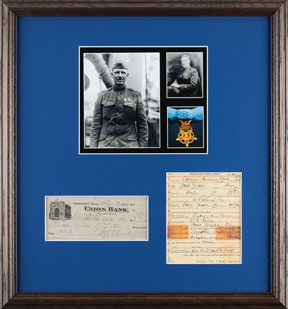 Lot #386 Sgt. Alvin C. York Check - Image 2