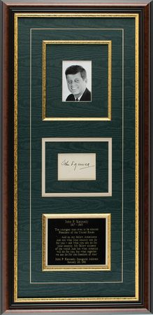 Lot #90 John F. Kennedy Signature - Image 1