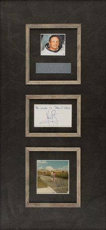 Lot #400 Neil Armstrong: The first moonwalker, twice - Image 1