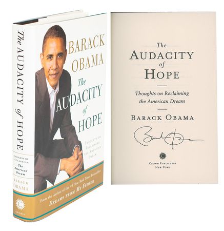 Lot #153 Barack Obama Book - Image 1