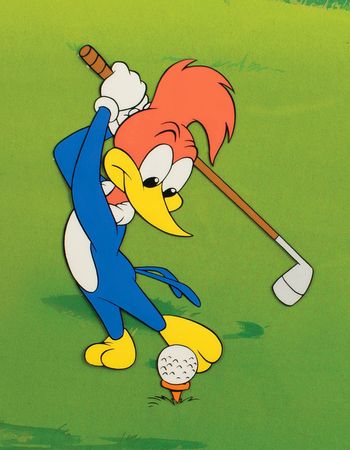 Lot #488 Walter Lantz Animation Cel - Image 1