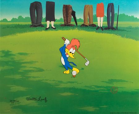 Lot #488 Walter Lantz Animation Cel - Image 2