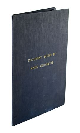 Lot #220 Marie Antoinette: Amidst increasing national controversy, Marie Antoinette supports 
