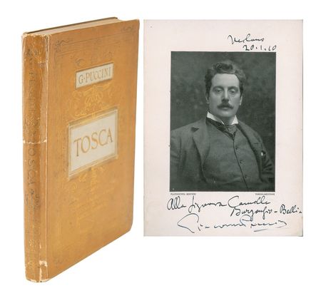 Lot #670 Giacomo Puccini: Musical companion for Puccini's Tosca - Image 1
