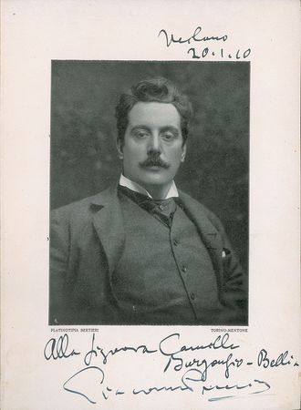 Lot #670 Giacomo Puccini: Musical companion for Puccini's Tosca - Image 2