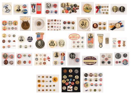 Lot #107 Political Pin Collection Pin Collection - Image 1