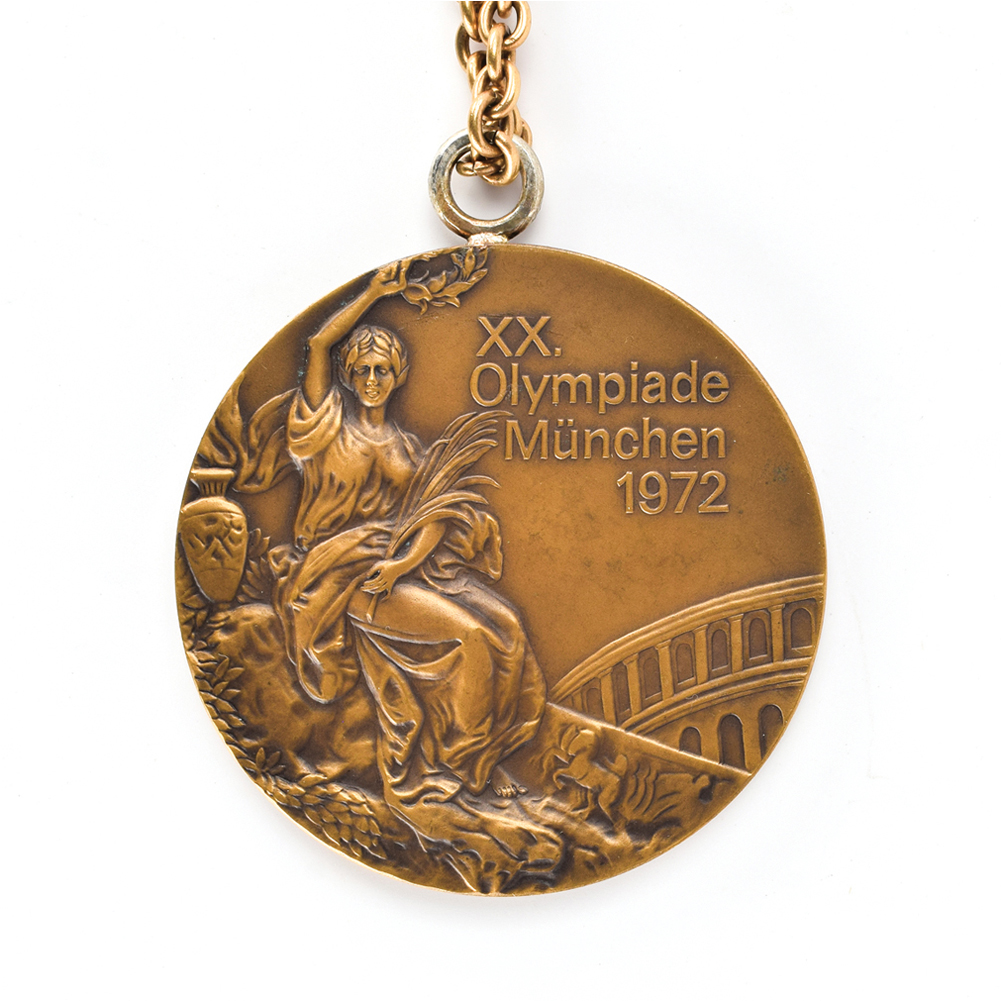 1972 Munich Olympics 五輪 公式記念メダル 10K 17.5 ミュンヘン五輪1972年記念 記念金メダル（聖火ランナー