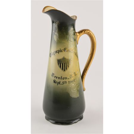 Lot #3018  London 1908 Olympics Wine Ewer - Image 1