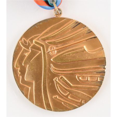 Lot #3105  Calgary 1988 Winter Olympics Gold Winner's Medal - Image 1