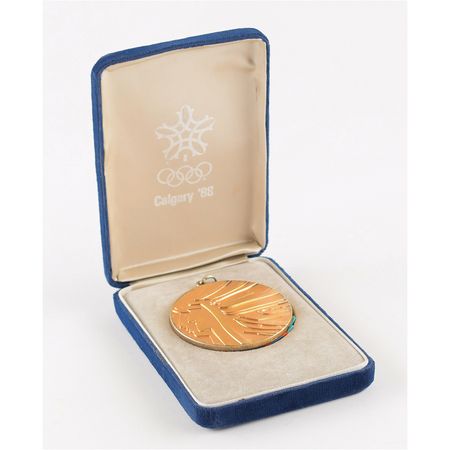 Lot #3105  Calgary 1988 Winter Olympics Gold Winner's Medal - Image 7