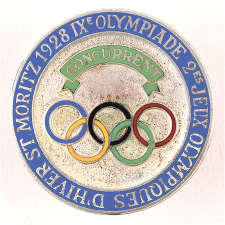 Lot #3031  St. Moritz 1928 Winter Olympics