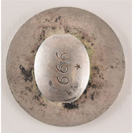Lot #3031  St. Moritz 1928 Winter Olympics Athlete's Badge - Image 2