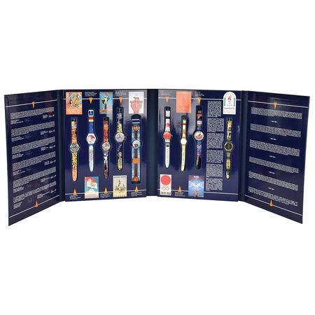 Lot #3107  Atlanta 1996 Summer Olympics Swatch Collection Set - Image 5