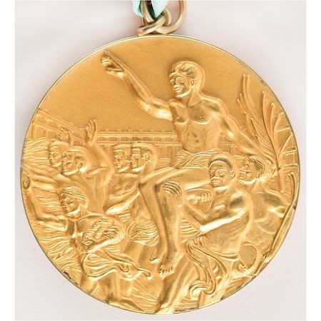 Lot #3101  Los Angeles 1984 Summer Olympics Gold Winner's Medal - Image 2