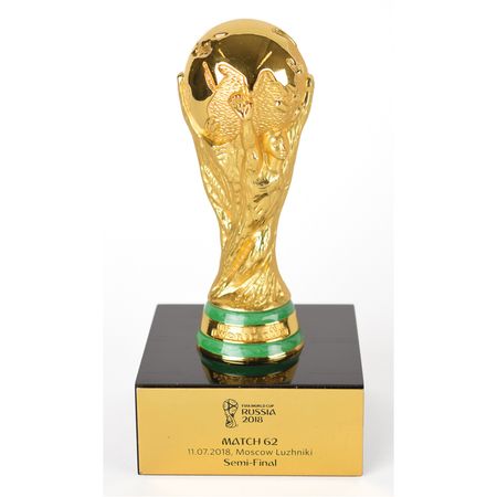 Lot #3150  2018 FIFA World Cup Semi-Final Trophy - Image 1
