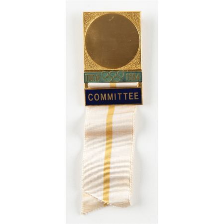 Lot #3069  Tokyo 1964 Summer Olympics Organizing Committee Badge - Image 1