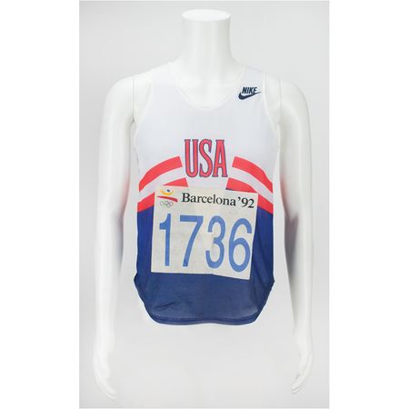Lot #3117  Barcelona 1992 Summer Olympics Track and Field Singlet - Image 1