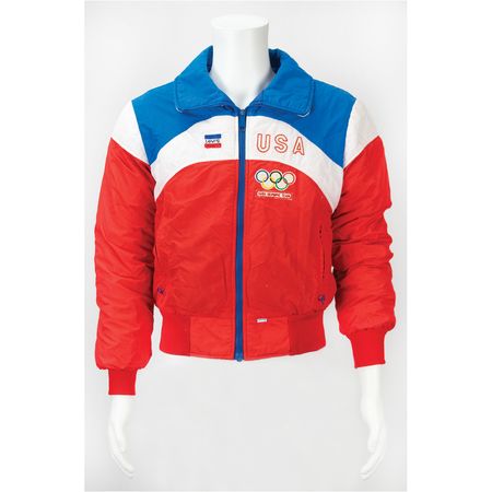 Lot #3095  Lake Placid 1980 Winter Olympics U.S. Team Jacket - Image 1