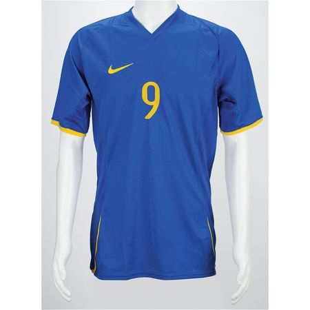 Lot #3138 Alexandre Pato Game-Worn Jersey from the Beijing 2008 Summer Olympics - Image 1