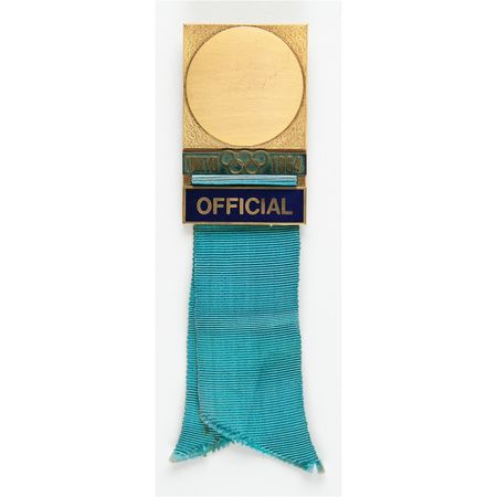 Lot #3068  Tokyo 1964 Summer Olympics Official's Badge - Image 1