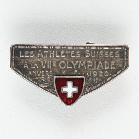 Lot #3024  Antwerp 1920 Olympics Swiss National