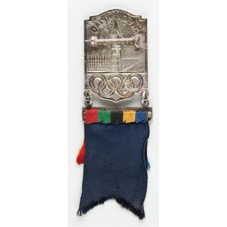 Lot #3049  London 1948 Summer Olympics Official Badge - Image 2