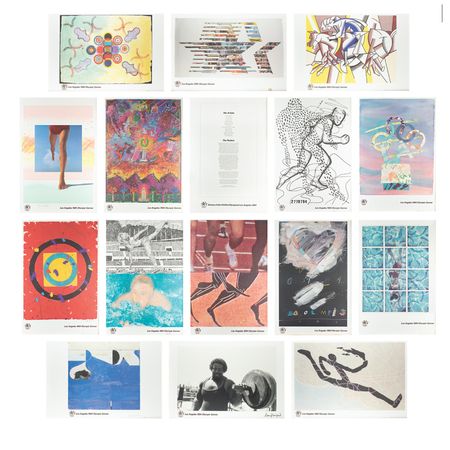 Lot #3102  Los Angeles 1984 Summer Olympics Lithograph Portfolio - Image 1