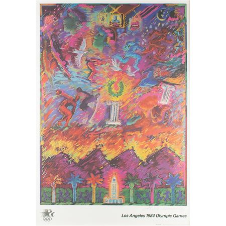 Lot #3102  Los Angeles 1984 Summer Olympics Lithograph Portfolio - Image 11