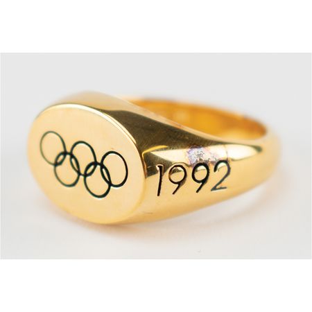 Lot #3118  Barcelona 1992 Summer Olympics USA Basketball 'Dream Team' Ring - Image 2