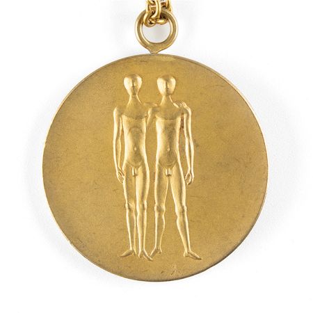 Lot #3085  Munich 1972 Summer Olympics Gold Winner's Medal with Pin - Image 2