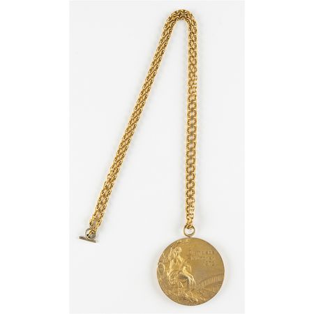Lot #3085  Munich 1972 Summer Olympics Gold Winner's Medal with Pin - Image 3