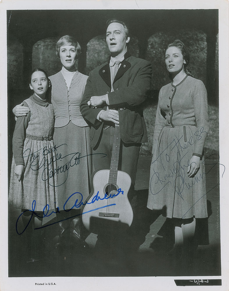 The Sound of Music Signed Photograph | RR Auction