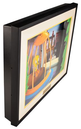 Lot #477 Sylvester and Tweety limited edition Moving Artwork Model Album - Image 2