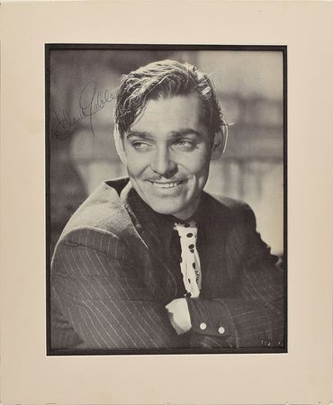 Lot #657 Clark Gable Signed Photograph - Image 2