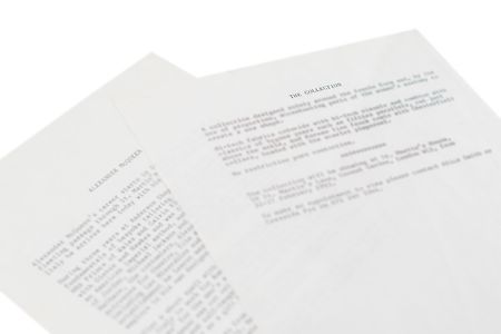 Lot #605 Taxi Driver Collection Overview Document