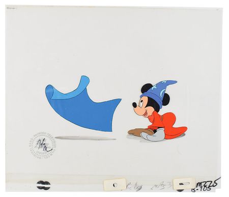 Lot #1062 Mickey Mouse production cels from the opening of a Disney Channel cartoon Production Cels - Image 1