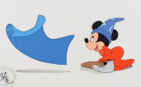 Lot #1062 Mickey Mouse production cels from the opening of a Disney Channel cartoon Production Cels - Image 2