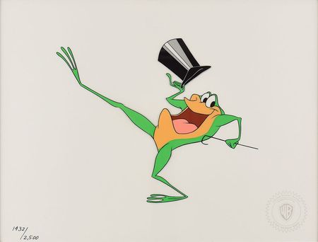 Lot #579 Michigan J. Frog limited edition sericel from Warner Bros. Animation - Image 1