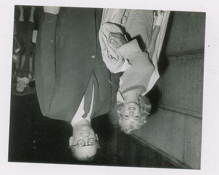 Lot #759 Marilyn Monroe and Arthur Miller Photograph - Image 1