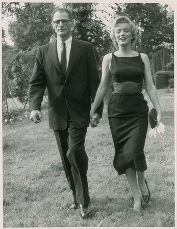Lot #760 Marilyn Monroe and Arthur Miller Photograph - Image 1