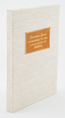 Lot #182 Thomas Paine: Rare First London edition of Common Sense, with additions by Paine - Image 2