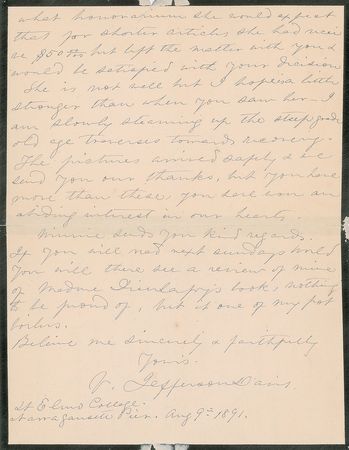 Lot #316 Varina Davis - Image 1