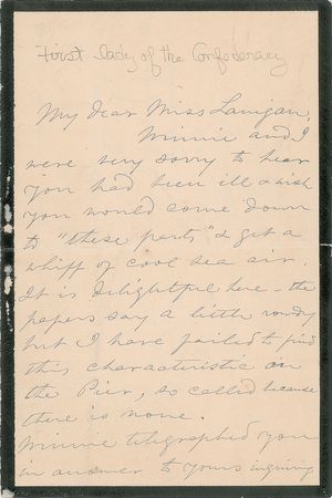 Lot #316 Varina Davis - Image 2