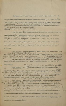 Lot #48 Grover Cleveland: Cleveland contends with Coxey's Army after the Panic of 1893 - Image 1