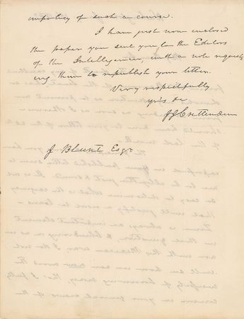 Lot #225 John J. Crittenden - Image 1