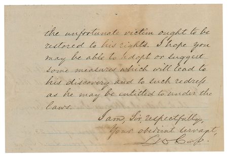 Lot #221 Lewis Cass - Image 1
