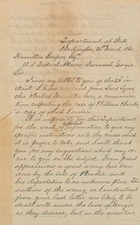 Lot #221 Lewis Cass - Image 2